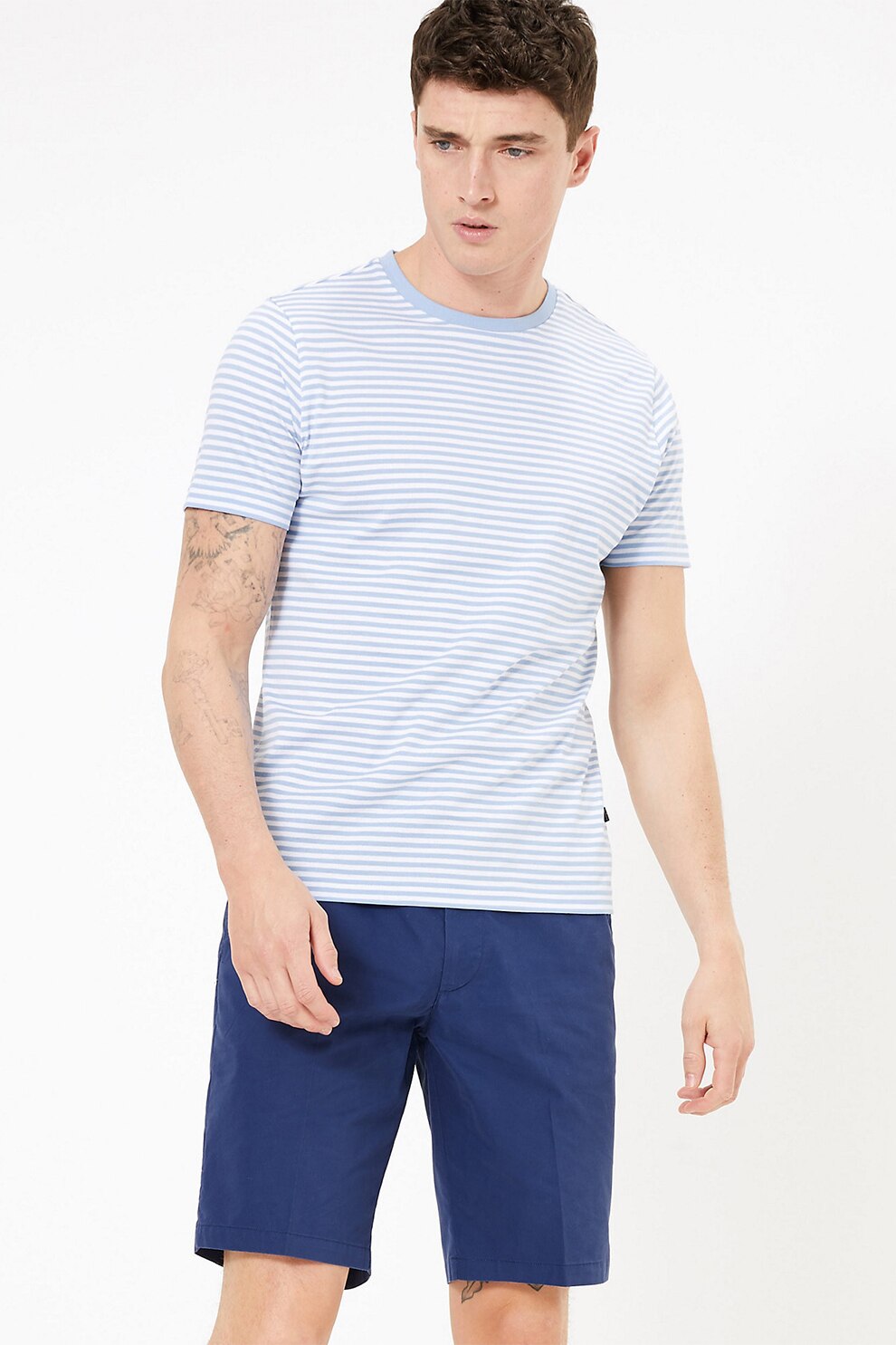 Marks & Spencer, Pantaloni scurti chino, Albastru royal