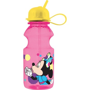 Bidon apa, Disney, Minnie, roz, 400ml Bidon apa, Disney, Minnie, roz, 400ml