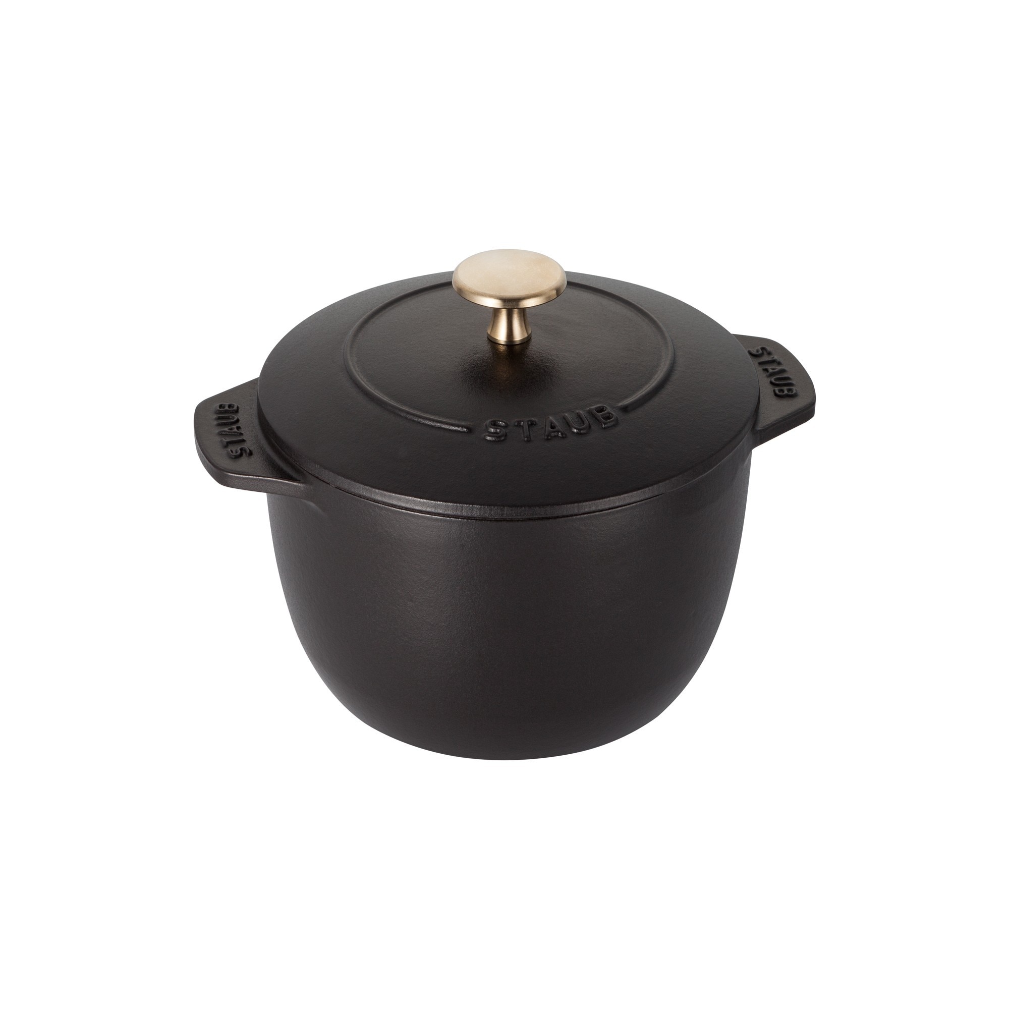 Saute Braiser saucepan, cast iron, 24cm/2,4L, Black - Staub