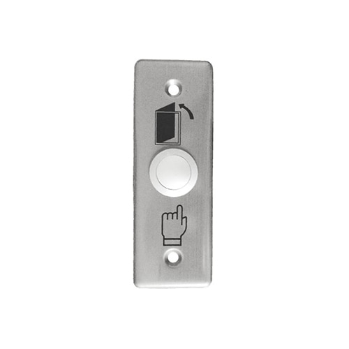 Buton de acces incastrabil din inox,comanda NO, NC