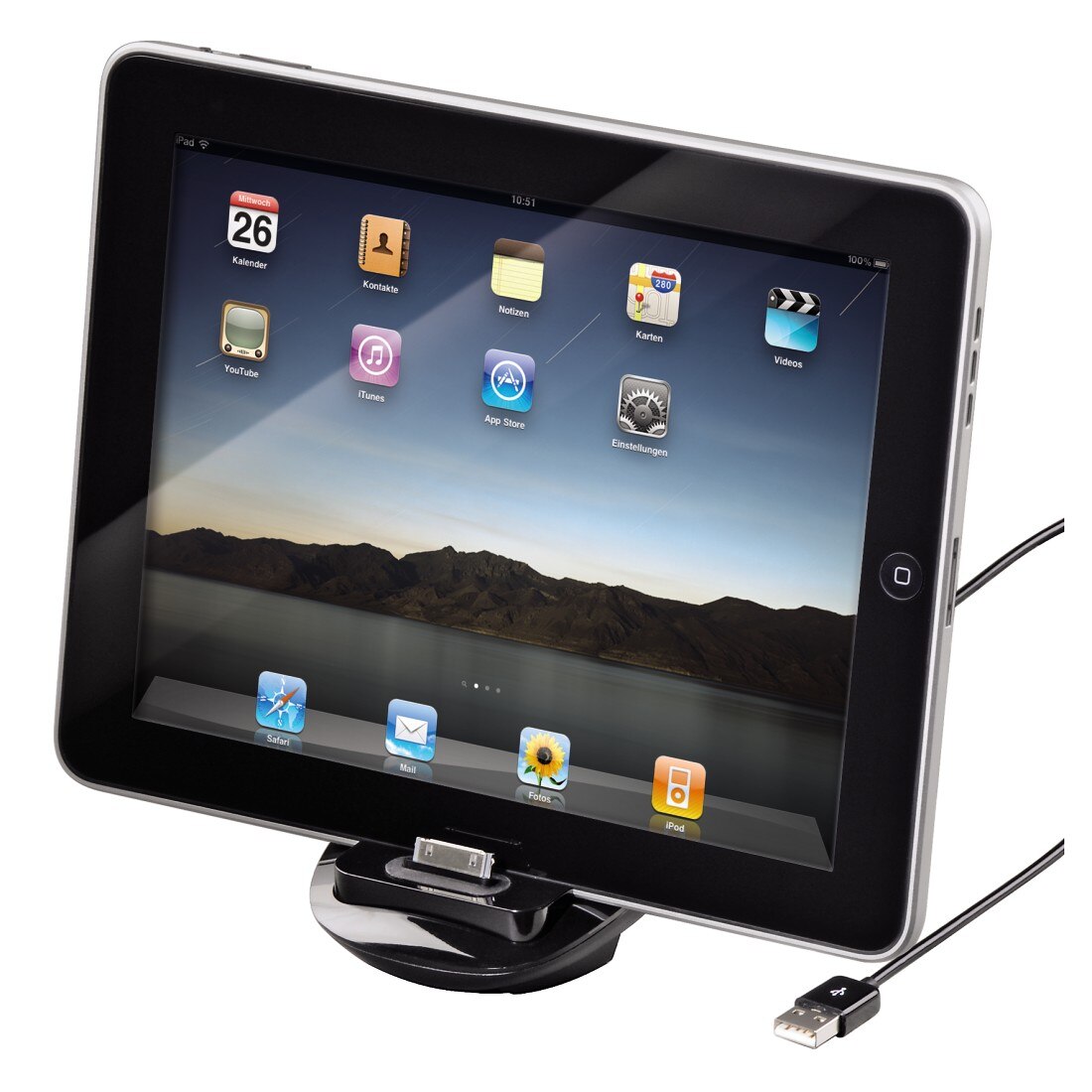 Incarcator Hama "MagicDocking" pentru Apple iPad eMAG.ro