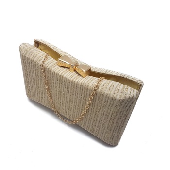 Clutch glitter, Tia accesorii, auriu Clutch glitter, Tia accesorii, auriu