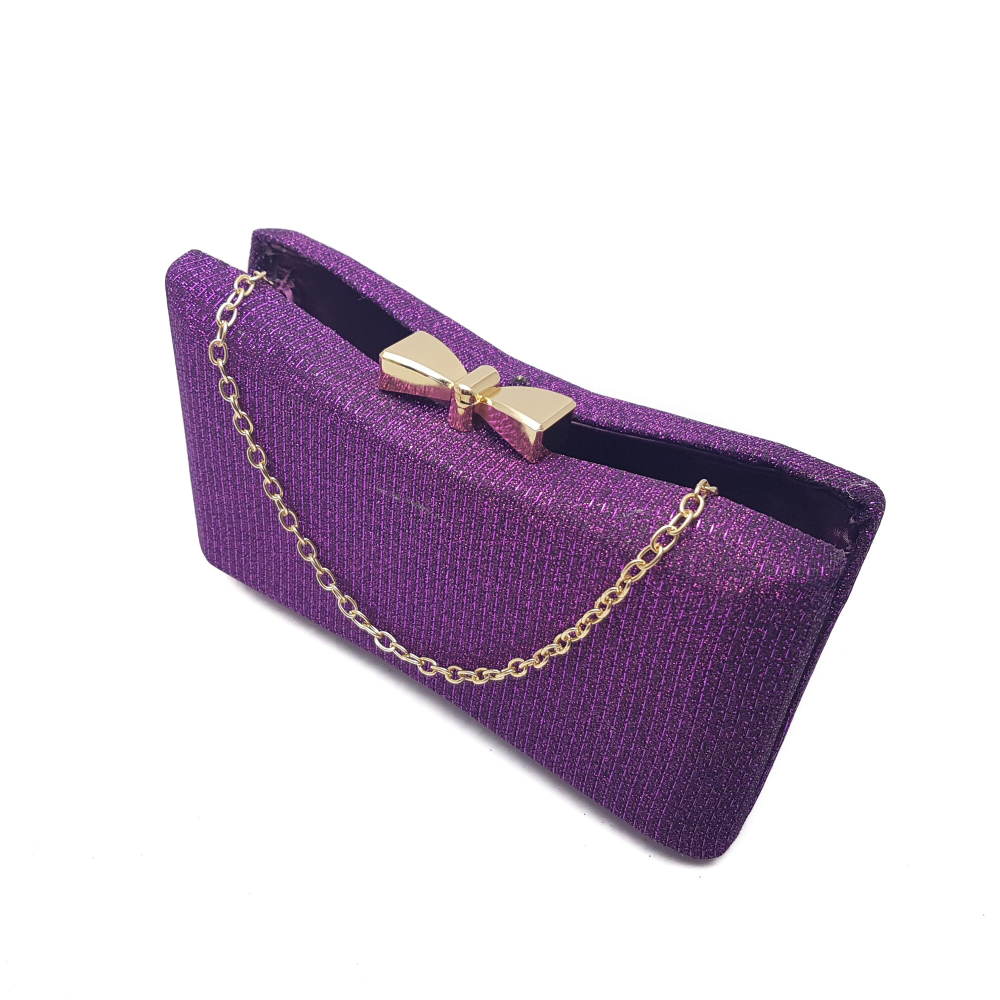 Clutch glitter, Tia accesorii, violet