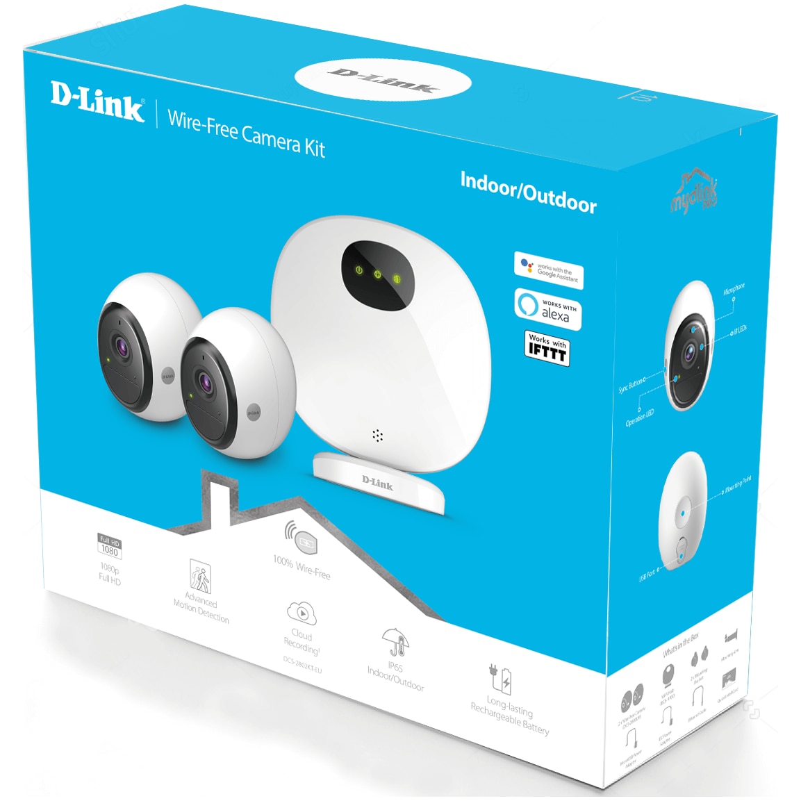 Kit Supraveghere DLink Pro WireFree Camera Kit eMAG.ro