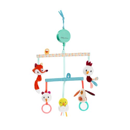 Jucarie de plus interactiva, Lilliputiens Farm, multicolor