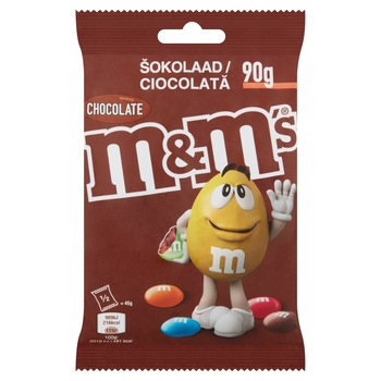 Bomboane M&M’s Chocolate, 90 gr.