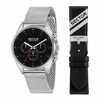 Ceas Sector R3273991006, carcasa 44mm, cronograf, inox Ceas Sector R3273991006, carcasa 44mm, cronograf, inox
