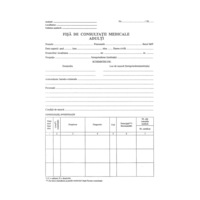 Tipizate Nepersonalizate Tip Produs Fisa Consultatie Pacient Libertate In Fiecare Zi Emag Ro
