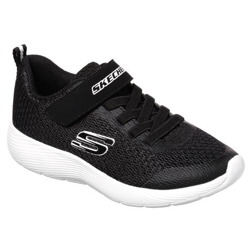 Sneakers baieti, Skechers, dyna-lite, Negru-Alb