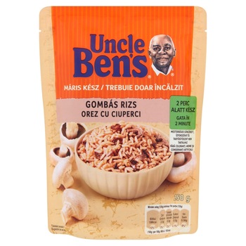 Orez cu ciuperci Uncle Ben's, 250g