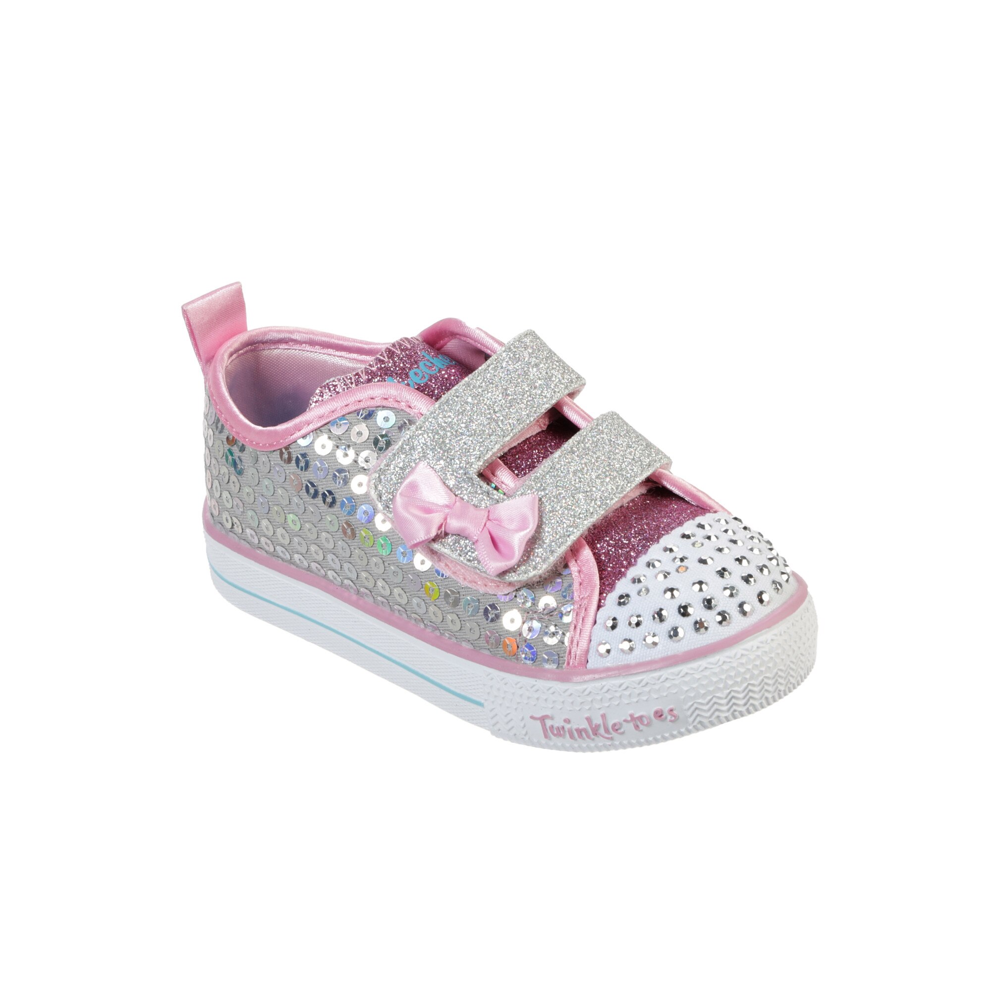 Sneakers fete, Skechers, shuffle lite-mini mermaid, Multicolor
