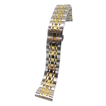 Bratara de ceas din Otel Inoxidabil - Bicolora (argintiu si auriu) - 22mm - WZ3816 Bratara de ceas din Otel Inoxidabil - Bicolora (argintiu si auriu) - 22mm - WZ3816