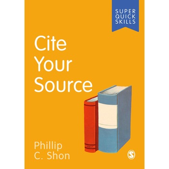 Cite Your Source - Phillip C. Shon Cite Your Source - Phillip C. Shon