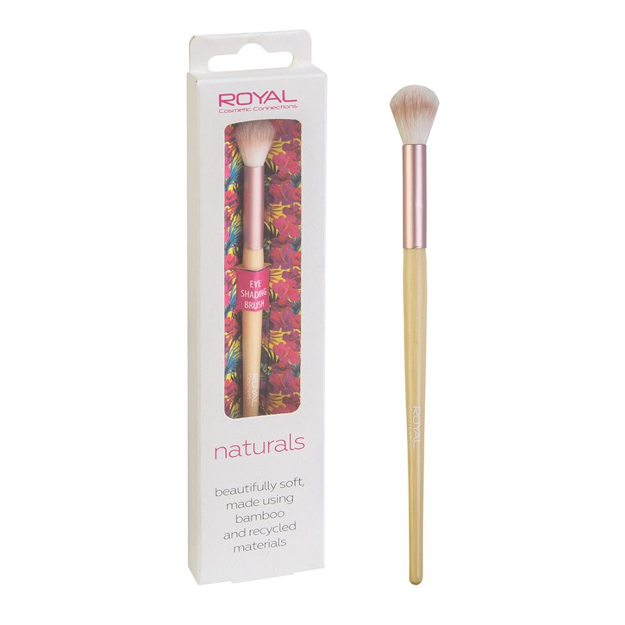 Pensula din bambus pentru farduri ROYAL Eye Shading Brush, 100% Eco-friendly