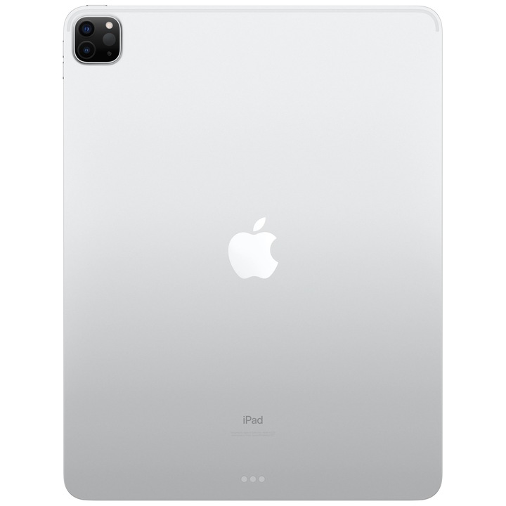 Таблет Apple iPad Pro 12.9 Cellular 128GB, Silver с процесор 8x Apple A12Z (2.5 GHz), 12.9", 6 GB, 128 GB, Apple iOS 13.4, Сребрист