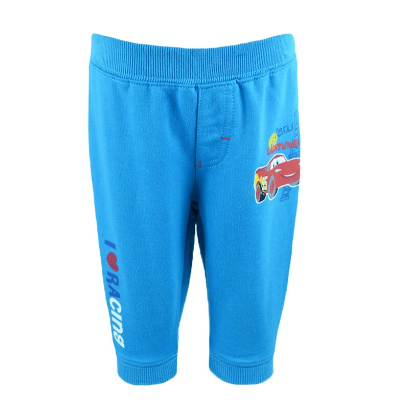 Pantaloni sport pentru baieti Disney Cars DISK-JPTR41145, Albastru, 80 cm