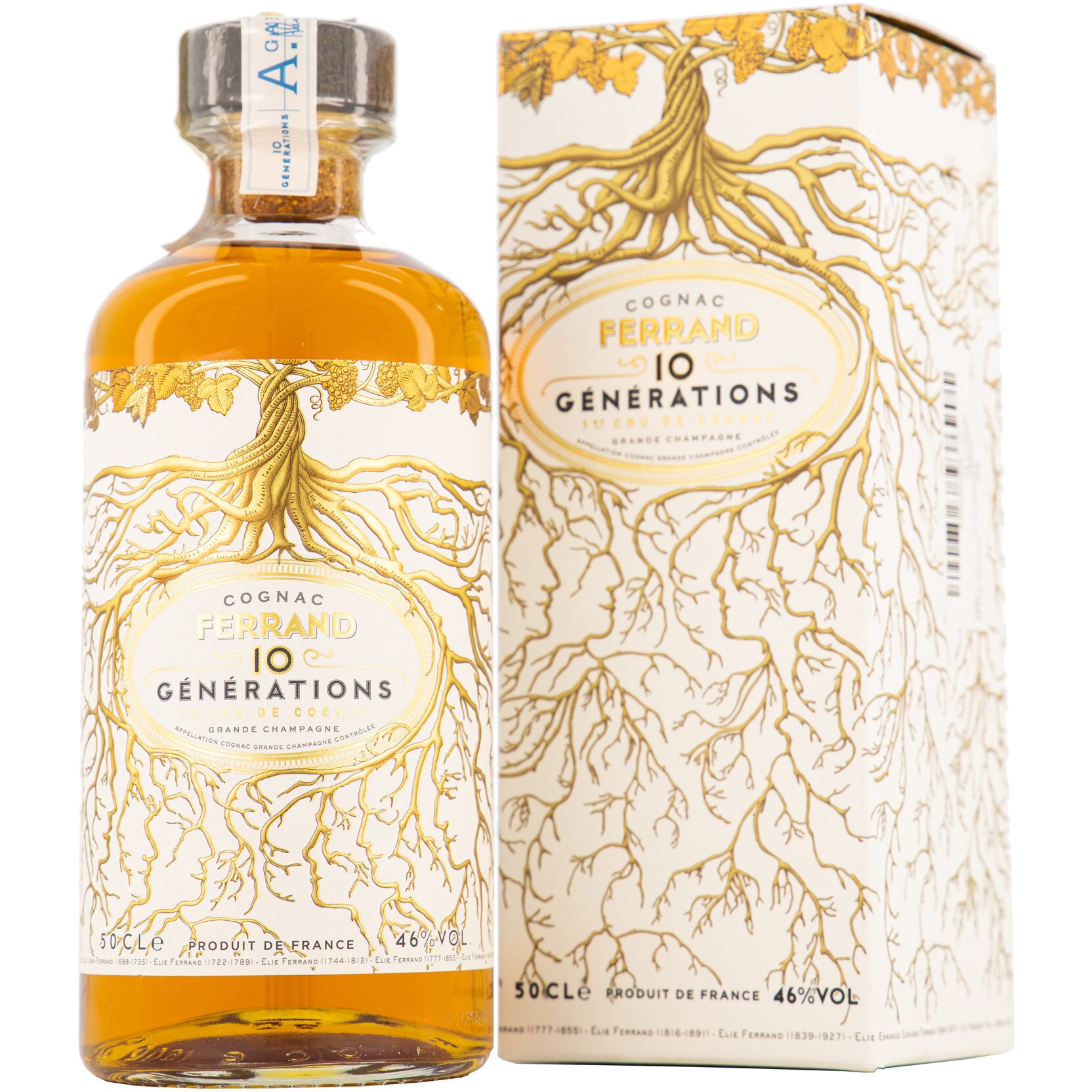 Coniac Pierre Ferrand 10 Generations, 46%, 0.5l