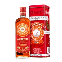 Lichior Lazzaroni Amaretto Tin Box 24% 0.7L