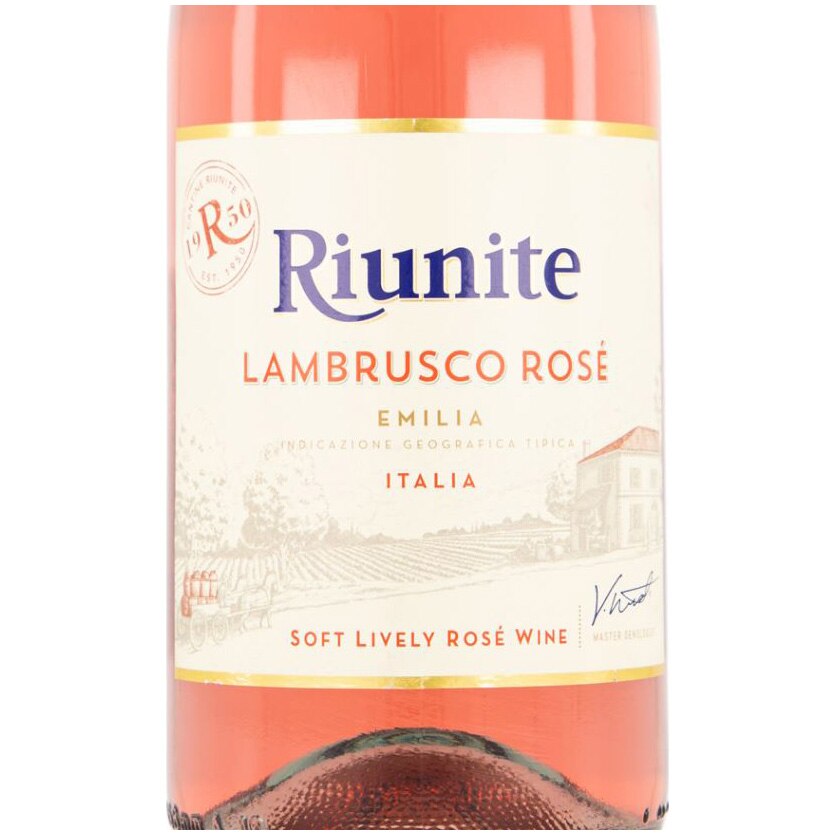 Вино розе Riunite Lambrusco, Emilia, 0.75л - eMAG.bg