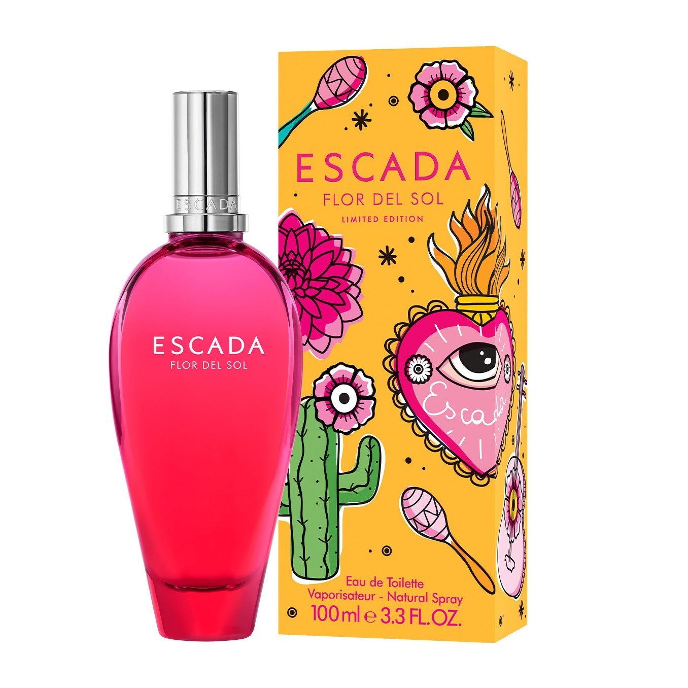 Apa de Toaleta Escada Flor Del Sol, Femei, 100 ml