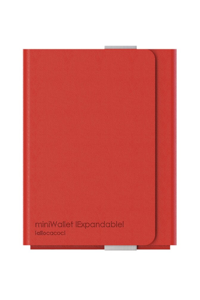 Portofel expandabil miniWallet - rosu