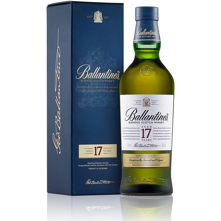Whisky Ballantine's 17YO, Blended 40%, 0.7l
