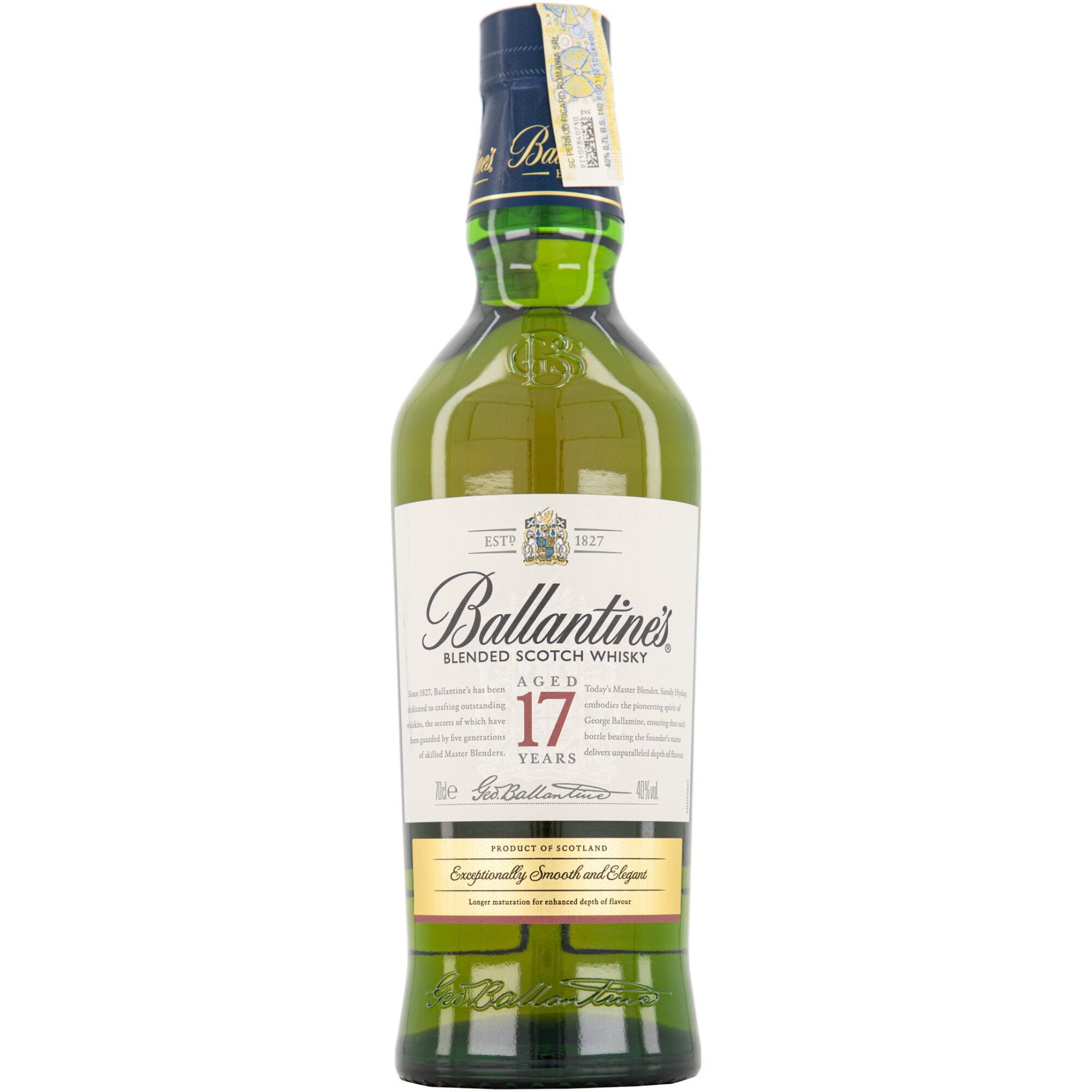 Ballantine's Whiskey 17YO, kevert 40%, 0,7l - eMAG.hu