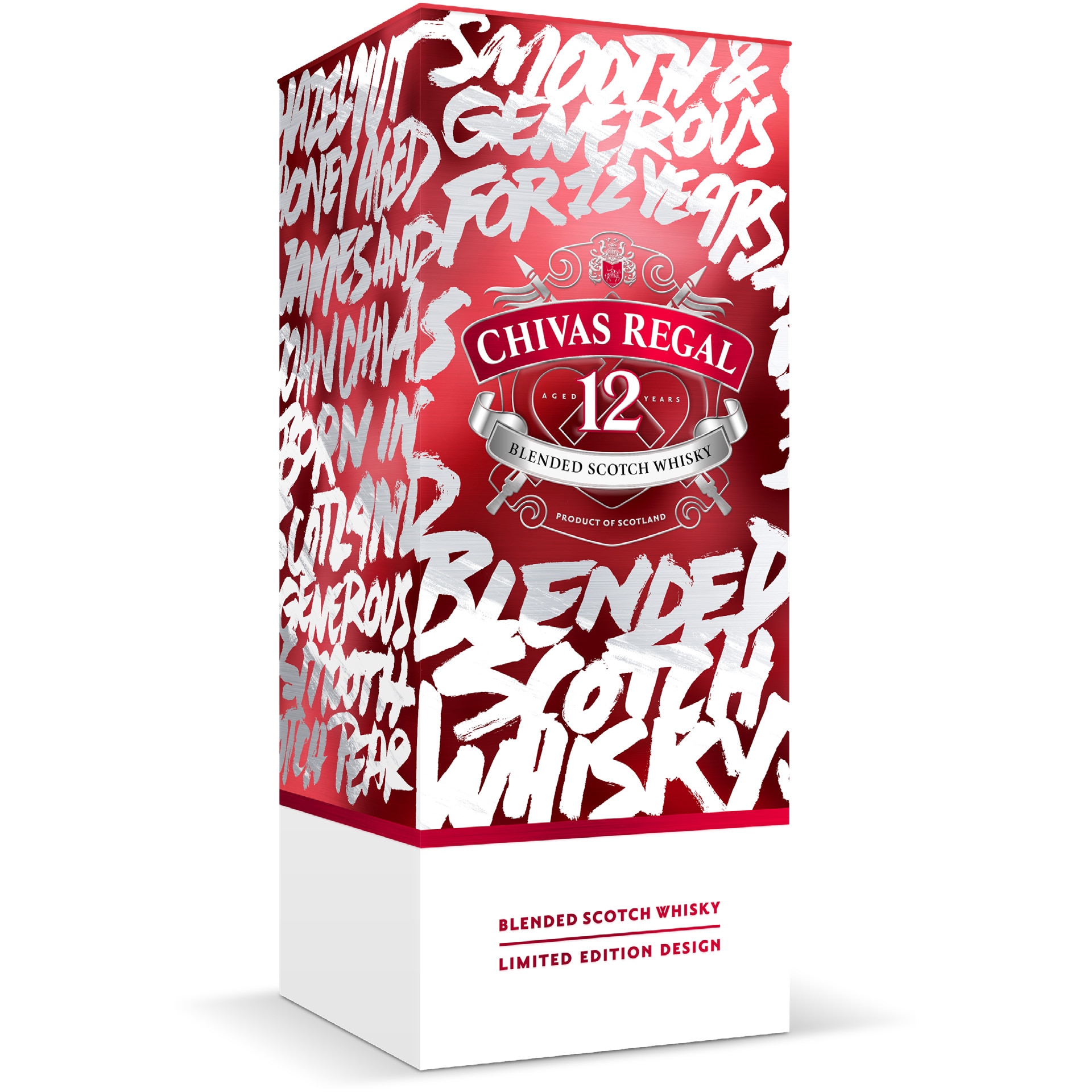 Whisky Chivas Regal 12YO, Blended 40%, Cutie, 0.7l