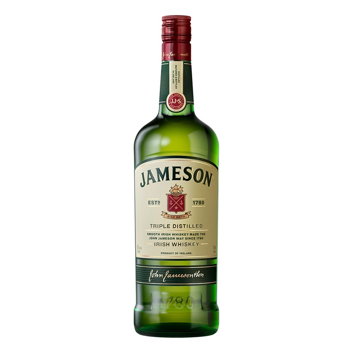 Whiskey Jameson Irish 40%, 1l