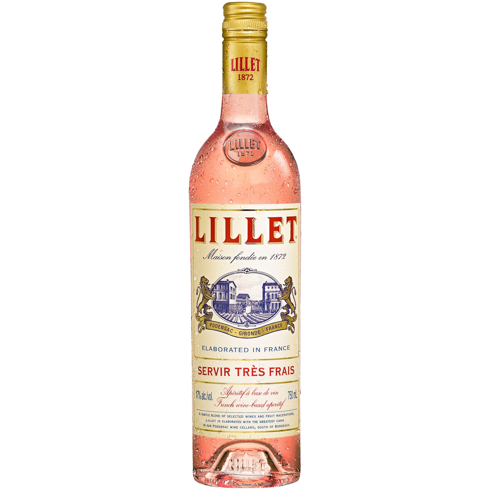 Aperitiv Lillet Rose, 17%, 0.75l
