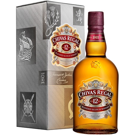 Whisky Chivas Regal 12YO, Blended 40%, 0.7l