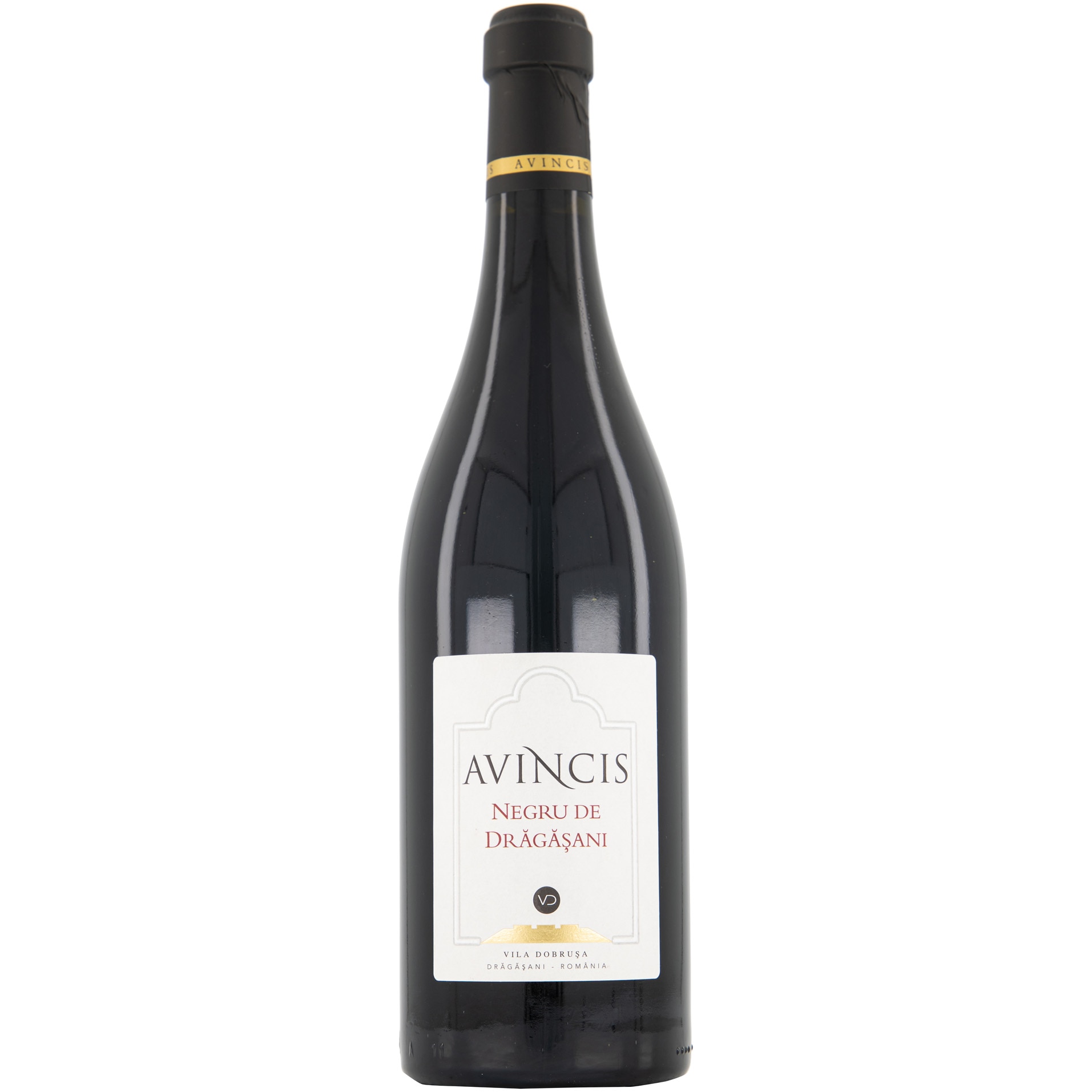 Rosu Avincis Negru de Dragasani, Sec, 0.75l - Avincis (rosu)