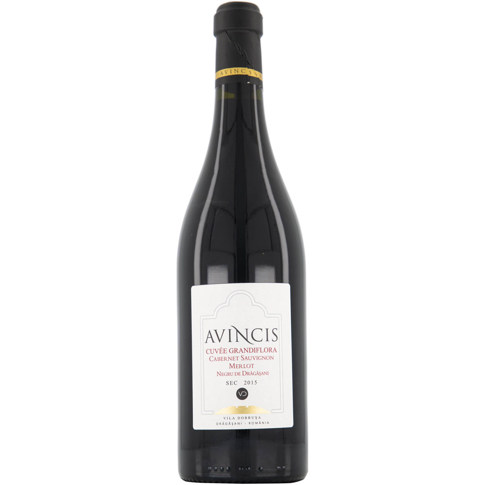 Vin Rosu Avincis Cuvee Grandiflora, Sec, 0.75l