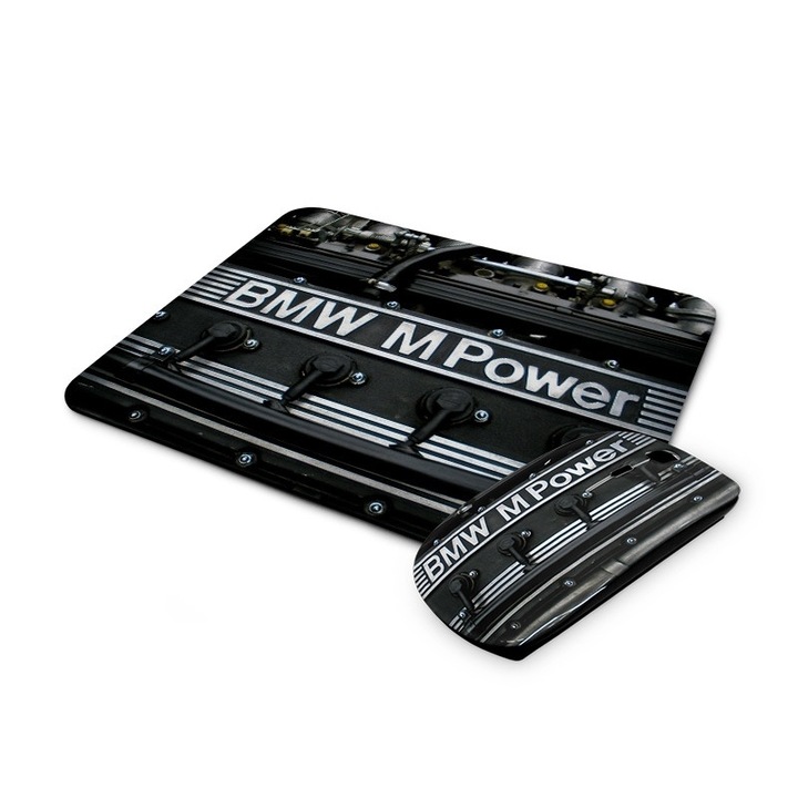 BMW mintás vezetéknélküli egér és egérpad 6