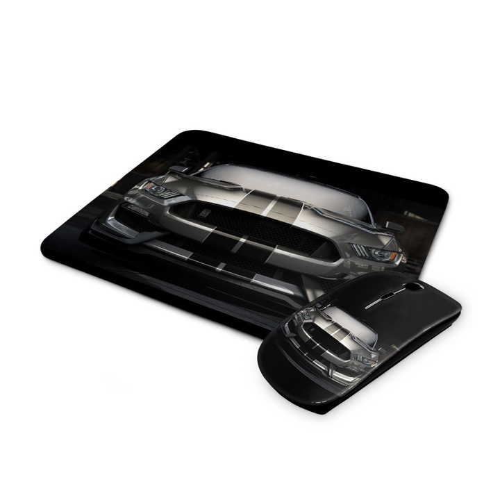Set Mouse fara fir/Mouse pad, Mobiltokguru, Ford Mustang Shelby 1