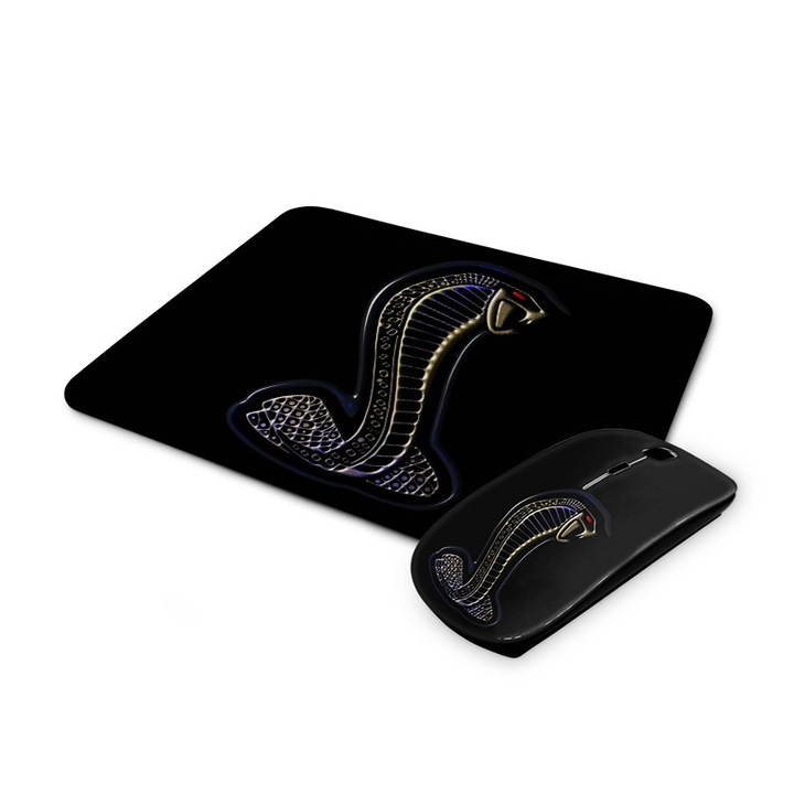 Set Mouse fara fir/Mouse pad, Mobiltokguru, Ford Shelby Cobra 1