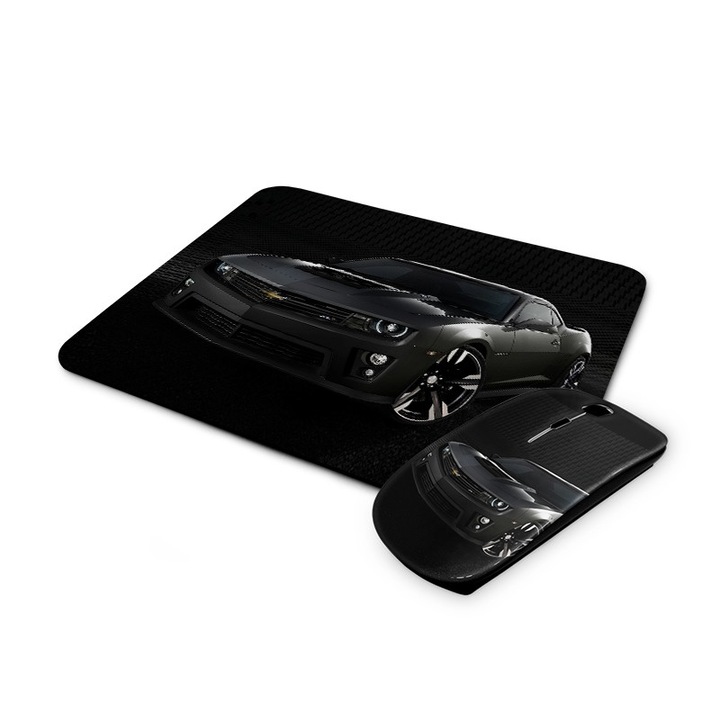 Set Mouse fara fir/Mouse pad, Mobiltokguru, Chevrolet Camaro 4