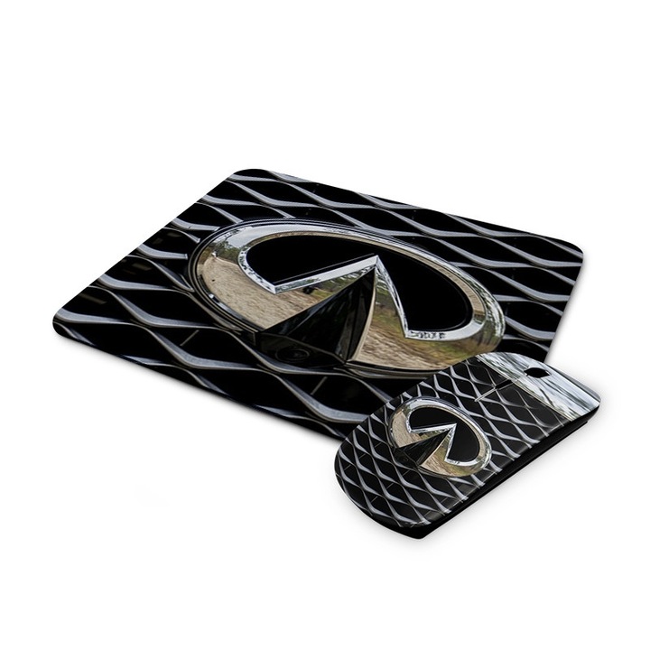 Set Mouse fara fir/Mouse pad, Mobiltokguru, Infiniti 3