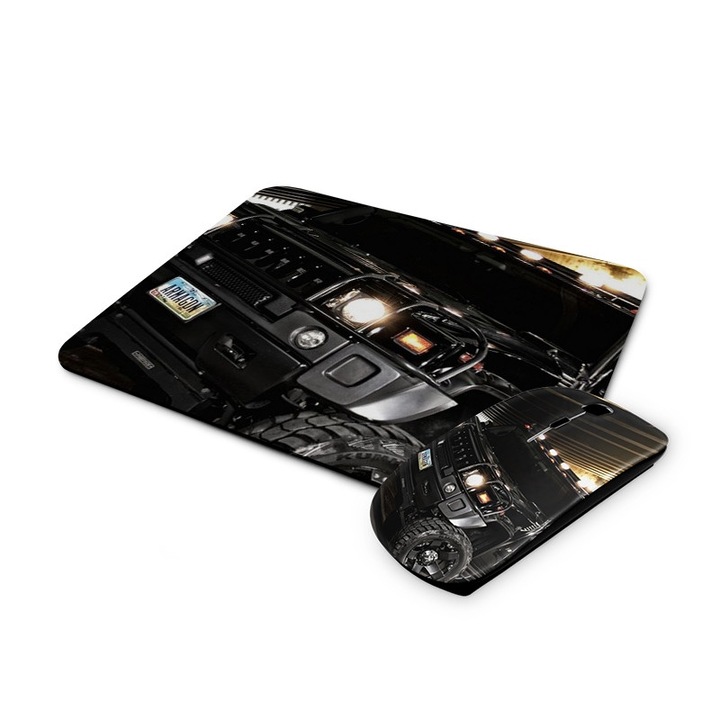 Set Mouse fara fir/Mouse pad, Mobiltokguru, Hummer 3