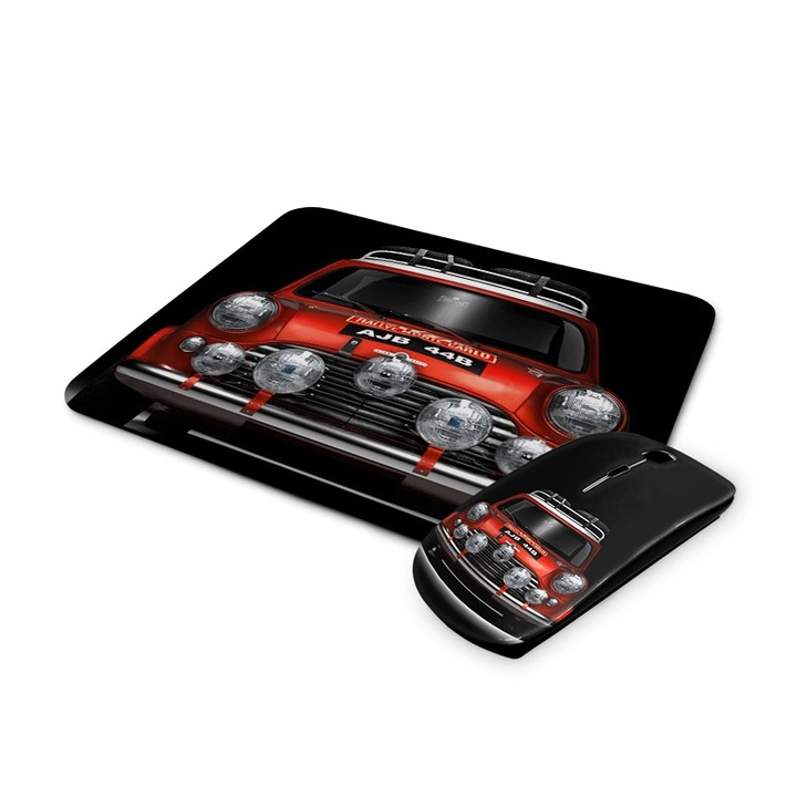 Set Mouse fara fir/Mouse pad, Mobiltokguru, Mini 5