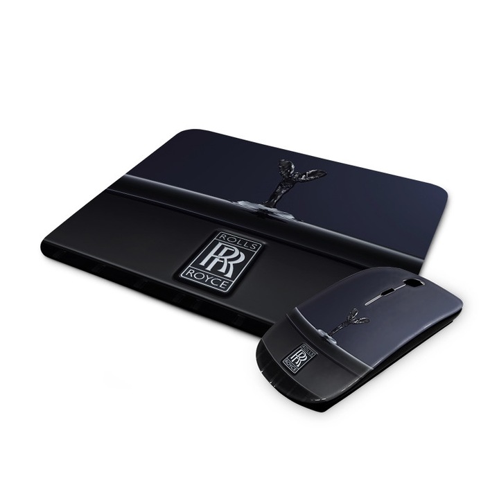 Set Mouse fara fir/Mouse pad, Mobiltokguru, Rolls-Royce 6
