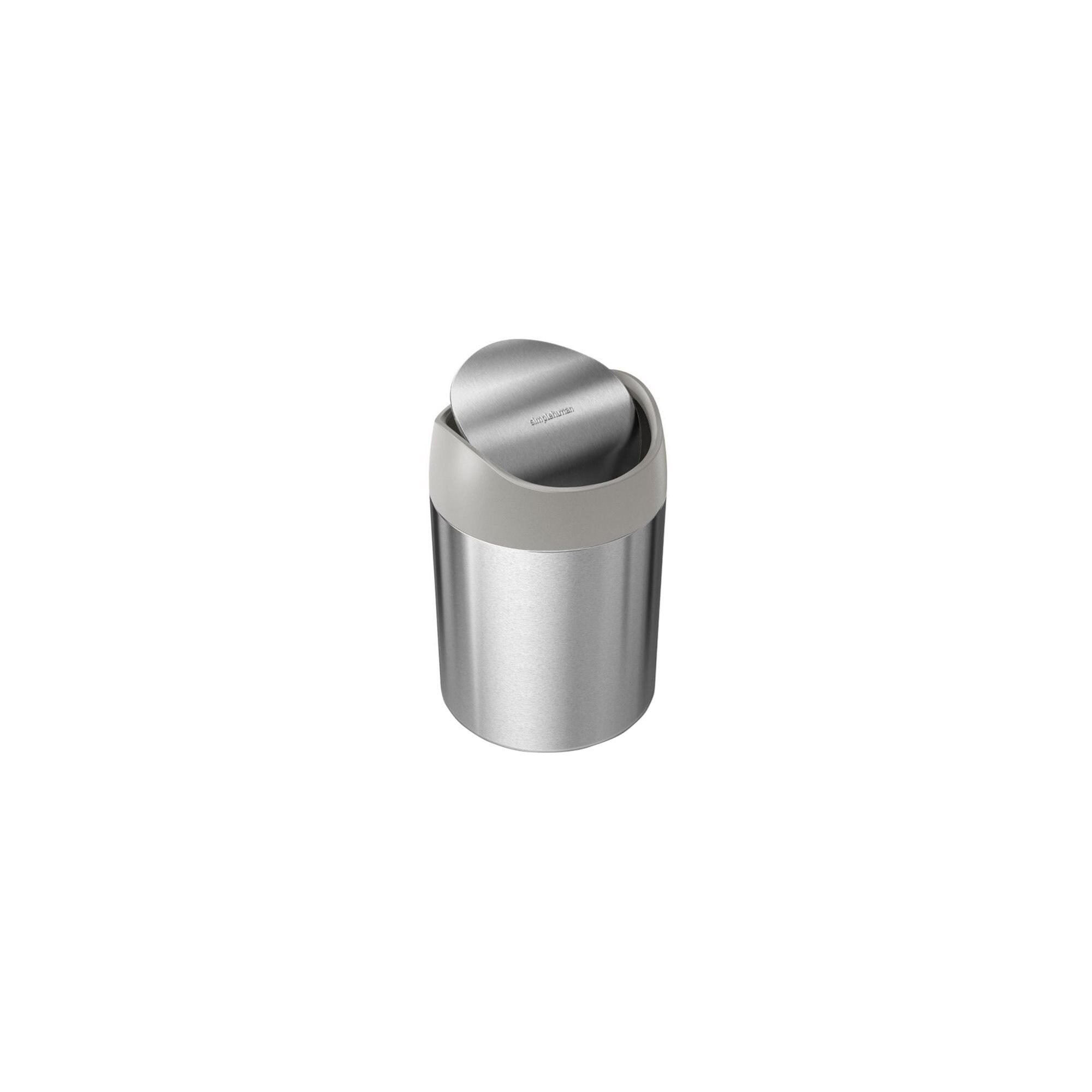 Mini-cos de gunoi pentru masa, 1,5 L, Stainless Steel - simplehuman