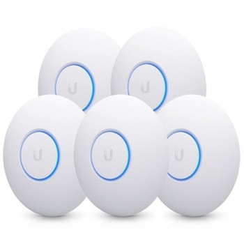 Set Acess Point Ubiquiti UAP nanoHD 2.4GHz/5GHz, 802.11ac Wave2, 1xGbE, 802.3af PoE (Set 5x) Set Acess Point Ubiquiti UAP nanoHD 2.4GHz/5GHz, 802.11ac Wave2, 1xGbE, 802.3af PoE (Set 5x)