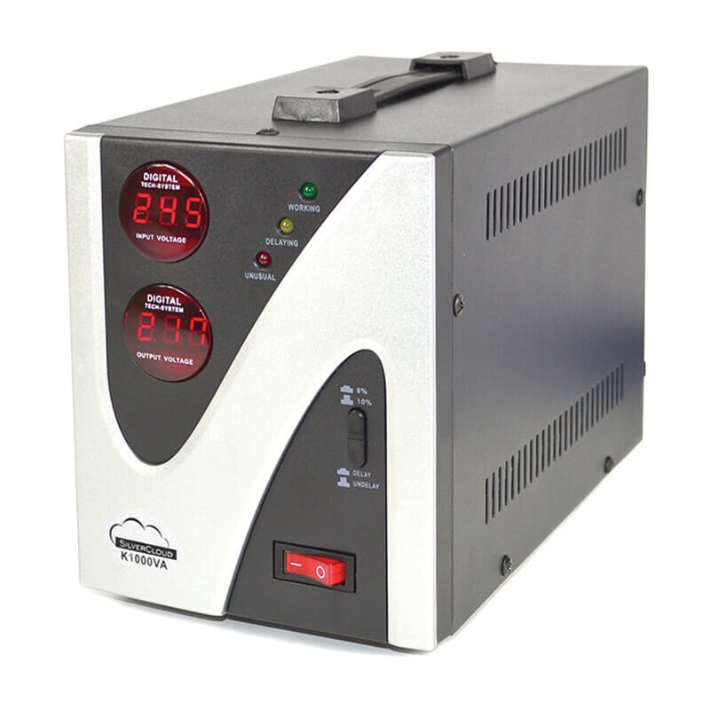 Stabilizator de tensiune SilverCloud 1000VA 600W