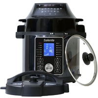 multicooker salente ario - cuptor cu aer cald - capac 1500 w 6 l gatire sub presiune control digital 42 programe 11 moduri de gatire timer fierberea felului principal simultan cu garnitura gs certification imagen 7_0_
0