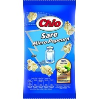 Pachet: 3 x Popcorn cu sare Chio, pentru microunde, 80g