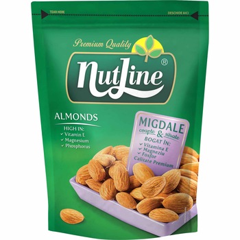 Migdale coapte si sarate Nutline, 150g Migdale coapte si sarate Nutline, 150g