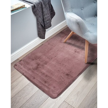 Covor tip blanita Live soft ,80x120 cm, poliester 100 %, dos pvc ,inaltime plus 2 cm, gramaj 1600g/mp, model uni, culoare caramiziu Covor tip blanita Live soft ,80x120 cm, poliester 100 %, dos pvc ,inaltime plus 2 cm, gramaj 1600g/mp, model uni, culoare caramiziu
