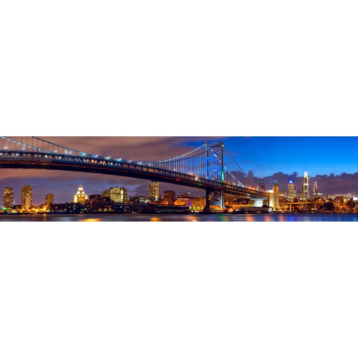 Sticla bucatarie sau baie , GLASFABRIK, Sticla securizata, 6 mm, Multicolor,1400x600 mm dkemg03