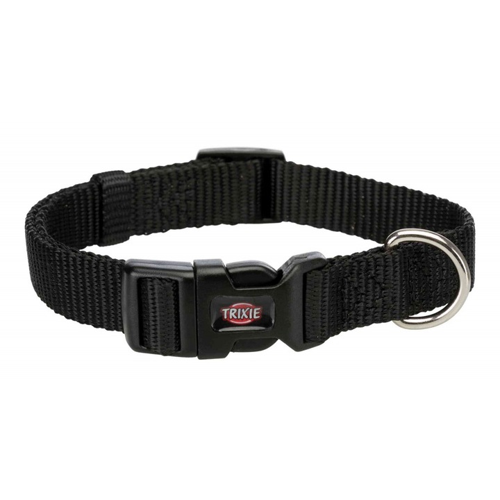 Zgarda Trixie Premium negru S 25-40 cm/15 mm 202201